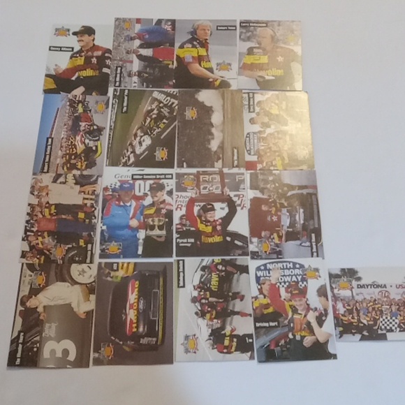 Davey Allison Nascar Driver Collectible Trading Cards Set 21 - Picture 3 of 10